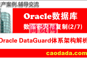 Oracle数据库高可用容灾入门培训教程_Oracle DataGuard容灾体系架构解析