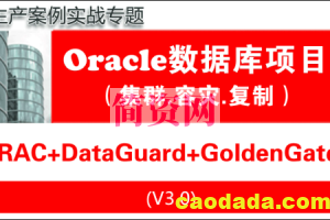 Oracle数据库集群容灾实施与维护（RAC+DG+OGG）