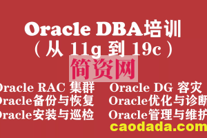 Oracle数据库工程师入门培训实战教程（从Oracle11g 到 Oracle19c）