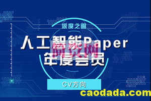 深度之眼人工智能Paper年度会员（CV方向）