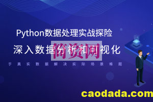 Python数据处理实战探险 深入数据分析和可视化 基于真实数据解决实际场景难题