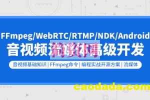 FFmpegWebRTCRTMP音视频流媒体高级开发