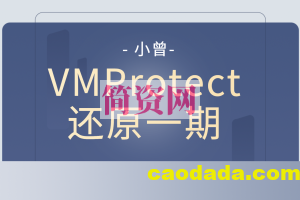 小曾VMProtect还原一期