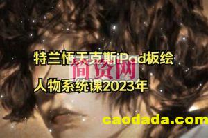 特兰悟天克斯iPad板绘人物系统课2023