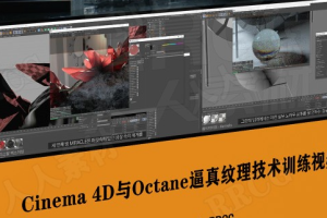 Cinema 4D和Octane的逼真纹理